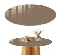 Tapa para Mesa de Centro 100 cm | Redondo | Espesor 4 mm | Bordes Pulidos