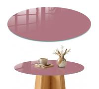 Tapa para Mesa de Centro 100 cm | Redondo | Espesor 4 mm | Bordes Pulidos