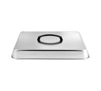 Tapa para Plancha con Rociado Tapa de vapor cocina | Cubierta rectangular para parrilla para alimentos Para freír filetes barbacoa tanto interior como exterior y vacaciones y