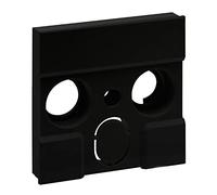 Tapa para toma TVLegrand 864560serie Niloe Step Negro Mate