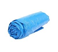 Tapa rectangular reforzada para piscina con correas elásticas, protección solar UPF50+ a prueba de desgarros para piscinas de suelo, protector de piscina, lona rectangular de fácil instalación