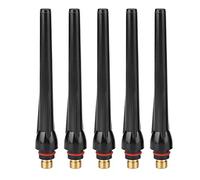 Tapa Trasera TIG de 5 Piezas, Tapa Trasera Larga Tapa Trasera del Cortador de Soldadura TIG, Accesorio de Soldadura TIG de Tapa Trasera de antorcha, para SR17/SR18/SR26(5 Piezas)