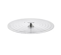 Tapa Universal de Acero Inoxidable De Buyer para Sartenes, Paelleras y Ollas de 20-32 cm, Ideal para Cocinar sin Salpicaduras