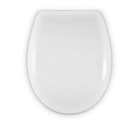 TAPA WC FORMA O UNIVERSAL MUY RESISTENTE ASIENTO INODORO BISAGRA AJUSTABLE