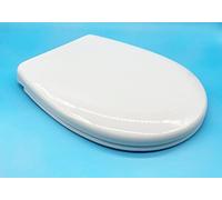 Tapa y asiento de inodoro con caida amortiguada - Compatible con Gala Bacara