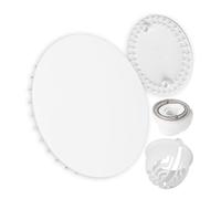 Tapa y filtro de pelo para desagüe de ducha, Ø 112 mm, compatible con juego de desagüe Viega Tempoplex del año de fabricación 2001-2006, tapa del orificio de desagüe del plato de ducha