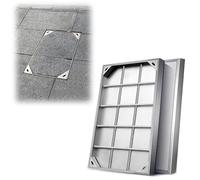 Tapa y Marco empotrados para Pozo de Registro, Tapa Rectangular de Acero Inoxidable 304 para inspección de pozos de Registro, Tapa Invisible para desagües pluviales, Ideal para entradas de v