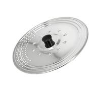 Tapadera multiusos acero inoxidable ø 28 cm. uso tapa anti salpicaduras y escurridor. tapadera adpatable diferentes medidas