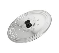 Oryx Hogar Tapadera multiusos acero inoxidable Ø 28 cm anti-salpicaduras y escurridor