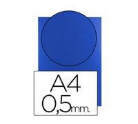Tapa encuadernacion liderpapel polipropileno a4 0.5mm azul opaco paquete de 100 unidades - TE23