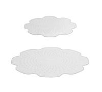 Tapas flexibles de silicona 4food, ø17 y 23 cm, 2 uds