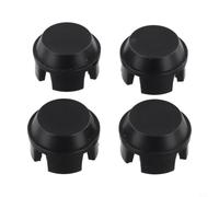 Tapas para antipolvo para rueda Cortacésped 4 Unidades Repuesto M145727 | 4 unidades por paquete, para ajuste exacto para modelo M145727, goma flexible, protección total contra polvo