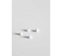 Tapas para muebles IKEA Billy & KLEPPSTAD - Cubiertas para tornillos y agujeros impresos en 3D - Juego para estantes y armarios (blanco, para KLEPPSTAD 25 unidades)