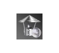Tapas y campanas para chimeneas, 未处理 Tapa de chimenea lluvia galvanizada, superior cónica, protectora cubierta for tubería techo, metal - Sombrero nieve for Tapas F(D10cm*25cm/3.94in*9.84in)