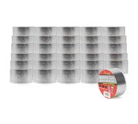 TAPEBEAR Cinta de Butilo 50mmx5m, Impermeable Cinta de Butilo para Reparación Sellador Adhesivo aluminio cinta de reparación para fugas de techo, reparación de grietas, ruptura de tuberías, 30 rollos