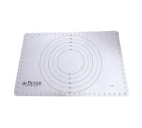 Tapete para hornear, 60 x 40 cm, silicona, con marcas, de Buyer