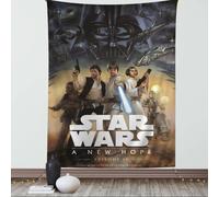 Tapiz de dibujos animados de película clásica Retro S-star W-wars, arte, ciencia ficción, decoración del hogar, colgante de pared, decoración del hogar z10 80x120 cm