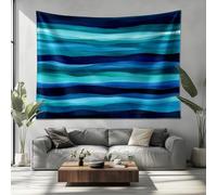 Tapiz de Pared Grafiti de Rayas Abstractas Tapiz Cortinas Impresión Fondo Textil Tela 150x100cm Estilo Acuarela Tapicería Mantel Colcha Toalla De Playa Para El Hogar Casero Decoración