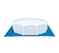Tapiz Suelo Piscina INTEX Protector Reforzado 472x472x0 Cm, Azul