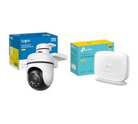 Tapo Bundle of TP-Link C500 - Cámara Vigilancia Wi-FI Exterior 360º, Resolución 1080p + [2024 Nuevo] TP-Link TL-MR105| Router 4G LTE (Cat 4), Router 3G/4G Velocidad de Red hasta 300Mpbs