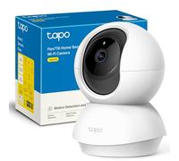 Tapo C21A - 2K 3MP Cámara vigilancia WiFi Interior 360°, visión Nocturna, notificaciones en Tiempo Real, detección Persona, Control Remoto, Compatible con Alexa, Cable de 1,5 m sin Soporte de Montaje