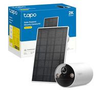 TP-Link Cámara de vigilancia Tapo C410 Kit – solar 6400mAh, IA detección personas, visión nocturna color