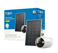 Tapo Cámara de vigilancia exterior C460 Kit solar 4K 8MP Wi‑Fi doble banda Batería 10000 mAh