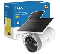 Tapo Cámara de seguridad TAPO C465 4K exterior Panel solar integrado Batería recargable IA Blanco