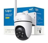Tapo Cámara de vigilancia torreta C501GW – 2K HD, Wi‑Fi/Ethernet, visión nocturna en color, IP65