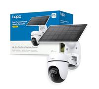 Tapo C610 Kit - Cámara Vigilancia WiFi Exterior 360º, Panel Solar, 2K 3MP | Detección de Movimiento y Personas. Batería 6700mAh. Visión Nocturna a Color. Alarma Luz y Sonido. Admite MicroSD. App Tapo.