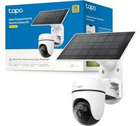 Tapo C630 Kit - Cámara vigilancia WiFi Exterior 360°, 3K, Solar | Detección de Movimiento. Con Panel Solar. Visión Nocturna. Alarma Luz y Sonido. App Tapo.