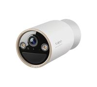 Tapo Cámara de Seguridad para Exteriores 4K 8MP alimentada por batería, monitoreo Continuo 24/7 con detecciones de IA gratuitas, visión Nocturna a Color Starlight, Audio bidireccional, Funciona con