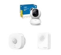 Tapo Detector de Movimiento C210 H100 Hub T100, Cuando el Sensor detecta Movimiento, la cámara de vigilancia Gira en una dirección determinada para la observación