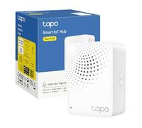 Tapo H100 - Hub Inteligente, Conecta hasta 64 Dispositivos, Alarma | Conexión Estable para Sensores Tapo. Alarma 90DB. 19 Tonos de Timbre. Compatible con Matter. Control App Tapo.