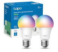 Tapo L530E (2-Pack) - Bombilla Inteligente WiFi, RGB Multicolor, 800lm, E27