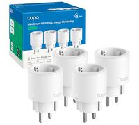Tapo Enchufe inteligente P115 Mini WiFi Blanco 4 unidades Control por voz (Alexa y Google Assistant)