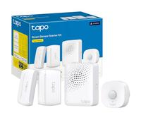 Tapo T30 Kit - Sistema de Alarma antirrobo para el hogar con 1 Sensor de Movimiento y 2 sensores de Ventana, Compatible con Dispositivos Inteligentes y alertas instantáneas en la App