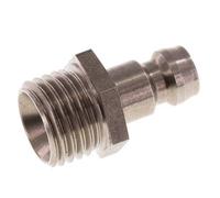 Tapón de acoplamiento del molde DN 6 de acero inoxidable con rosca macho M14x1,5