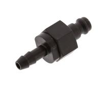Tapón de acoplamiento POM DN 5 Pilar de manguera de 6 mm Cierre doble