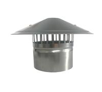 Tapón de chimenea de acero inoxidable 304, pájaro y protector de lluvia para tubería de ventilación.La Malla Transpirable Evita Los Escombros Y La Entrada De Nieve.Cubierta durable y resistente a la c