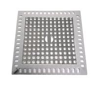 Tapón de desagüe de ducha, tapa de desagüe de ducha, 122 x 122 mm, protector de drenaje de ducha para baño, cocina, evita obstrucciones