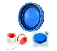 Tapon de Invierno Piscina para Intex Bestway 32MM con Junta 2 * 1M Cinta | Set de Cierre de Invierno,Resistente a Heladas y Cierre Hermético,Kit Completo de Sellado,Accesorio Reutilizable y Práctico