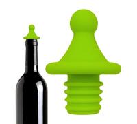 Tapón de vino de silicona, tapa impermeable para botella de bebida, accesorio de para reuniones familiares en interiores y exteriores