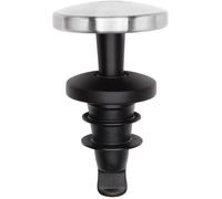 Tapón de vino STEEL, juego de 2, plata, acero inoxidable, OXO