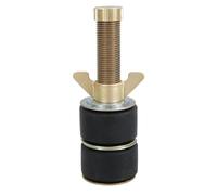 Tapón doble de acero para tubo de ensayo de drenaje de 50 mm, tapa ciega para tubo de fontanería