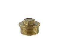 TAPÓN MACHO DE 3/4" LATÓN AQUA CONTROL