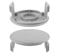 Tapones de carrete de recortadora, 2 tapas de repuesto para bobina, compatibles con recortadora inalámbrica Ryobi One+ AC14RL3A y Ryobi AC14HCA One+
