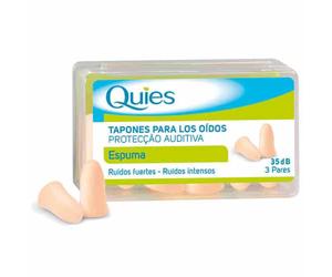 Tapones oído quies espuma - Protección auditiva y comodidad