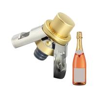 Tapones para champán,Tapones para botellas de champán - Tapón para botella de vino espumoso de acero inoxidable | Tapones de cava con bomba incorporada, tapones de corcho a presión con selecciones de