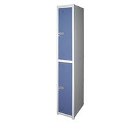Taquilla metálica 2 Puertas. Módulo de 1 cuerpo Med. 1800x280x520 mm. Desmontada